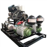 Motor diesel con embrague para bomba de aire